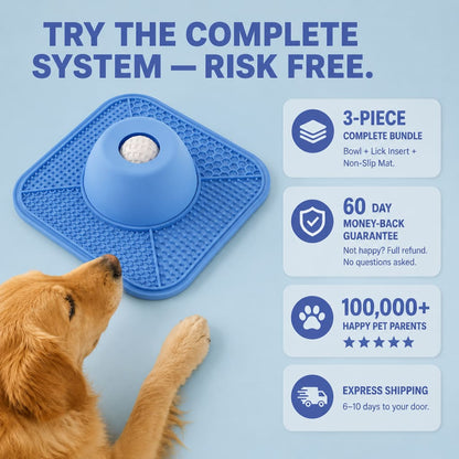 The LurvaLick  Calms Any Anxious Dog in Under 5 Minutes